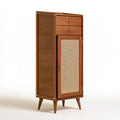 Meuble de rangement en bois, coloris brun miel